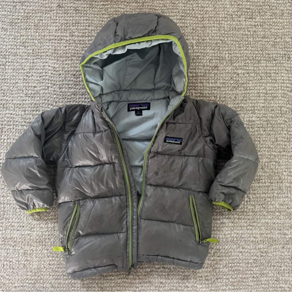 Patagonia silver 3T Hi-Loft Down Sweater™ Hoody